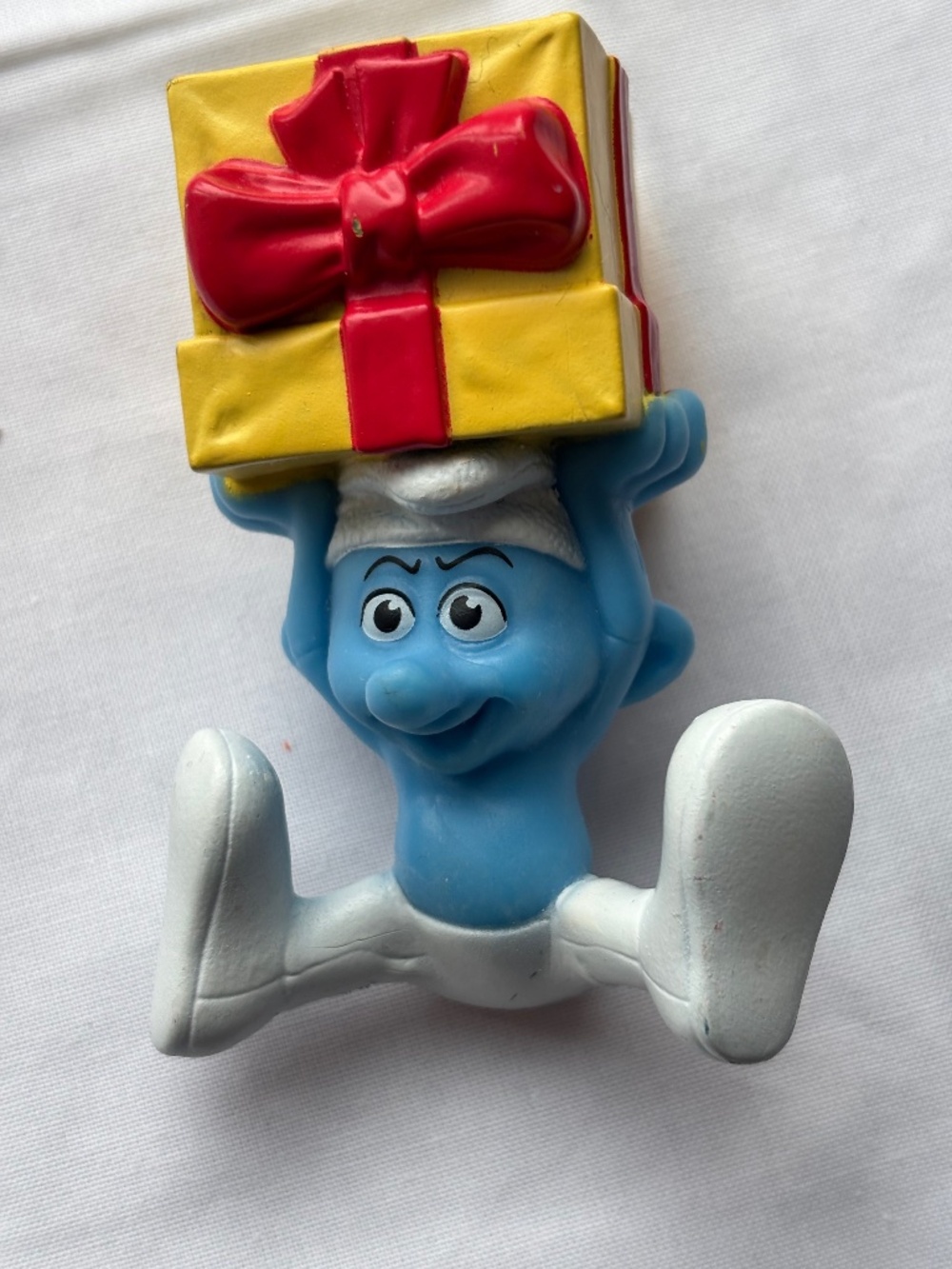 Vintage 2011 McDonald's Happy Meal The Smurfs Movie Jokey Smurf Figure #9